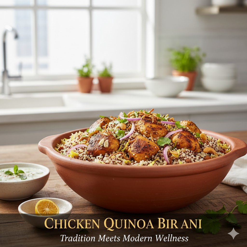 Chicken Quinoa Biryani: Tradition Meets Modern Wellness