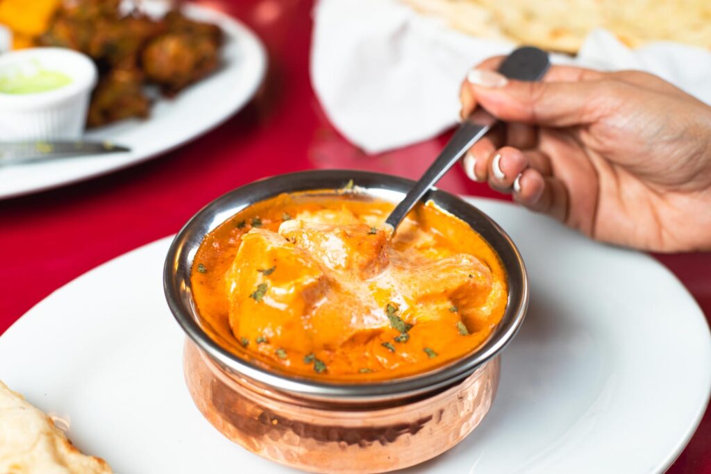 Authentic Indian food served in a fine dining restaurant in Panama