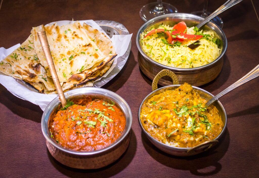 Authentic Indian cuisine served in a luxury restaurant setting in Panama City